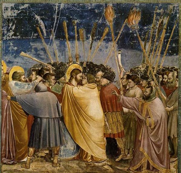 GIOTTO di Bondone The Arrest of Christ Spain oil painting art